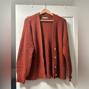 American eagle small cardigan— burnt orange perfect for fall!